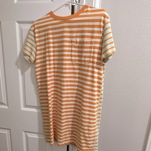 Striped T Shirt Dress
